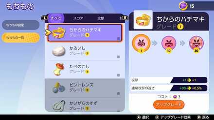 持ち物を持たせる時に重要になってくる要素