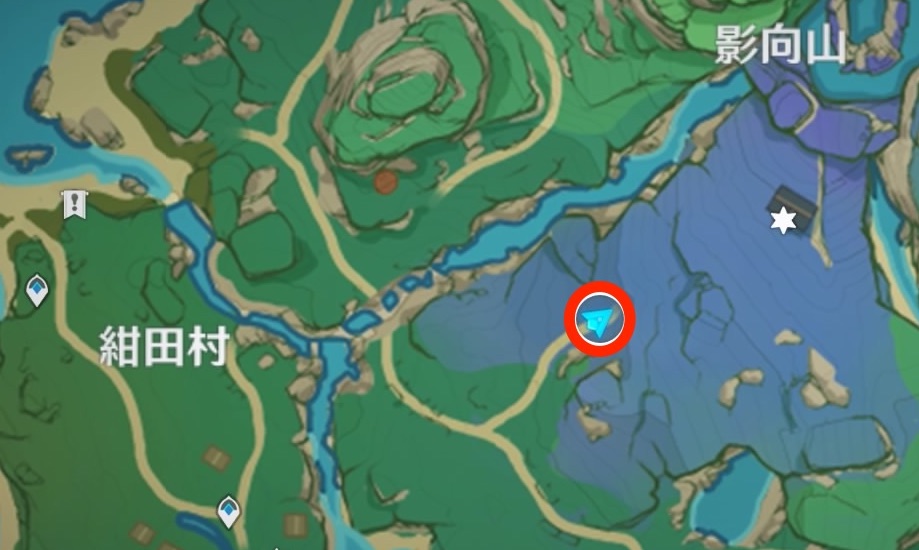 祭神奏上の場所