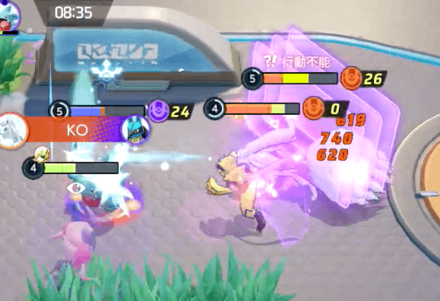 序盤は火力が出せるキャラと行動を共にしよう