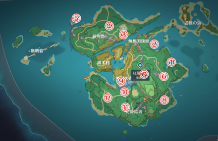 ヤシオリ島_結界