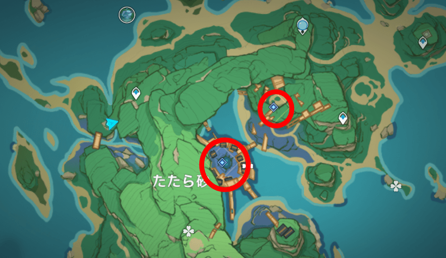 写真撮影の場所