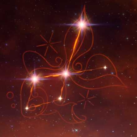 宵宮の星座画像