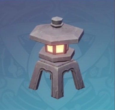 石灯籠-「不動明耀」