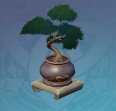 松の下の夕暮れ待ち