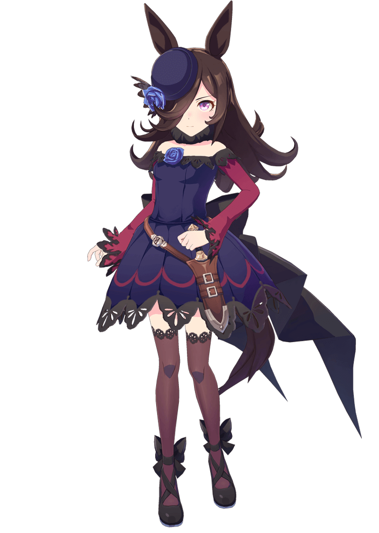 ライスシャワーの立ち絵