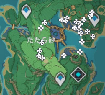 神無塚・たたら砂鳴草