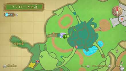 女神キューブ⑬の場所