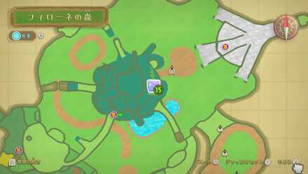 女神キューブ⑮の場所