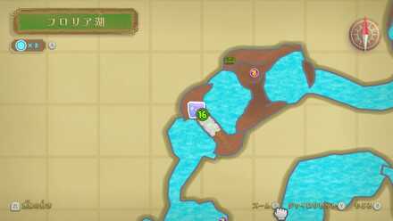 女神キューブ⑯の場所