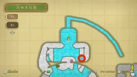 東側のハスの場所