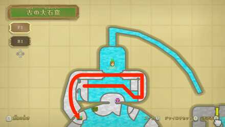 西側へのルート