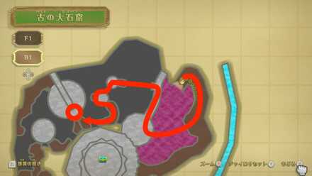 スイッチへのルート