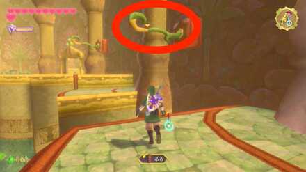 ムチを掛ける場所