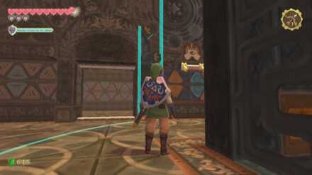 レバーを下ろす