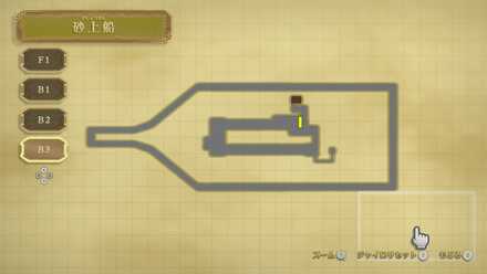 砂上船B3のマップ