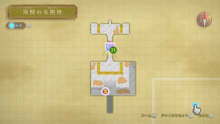 女神キューブ㉑の場所