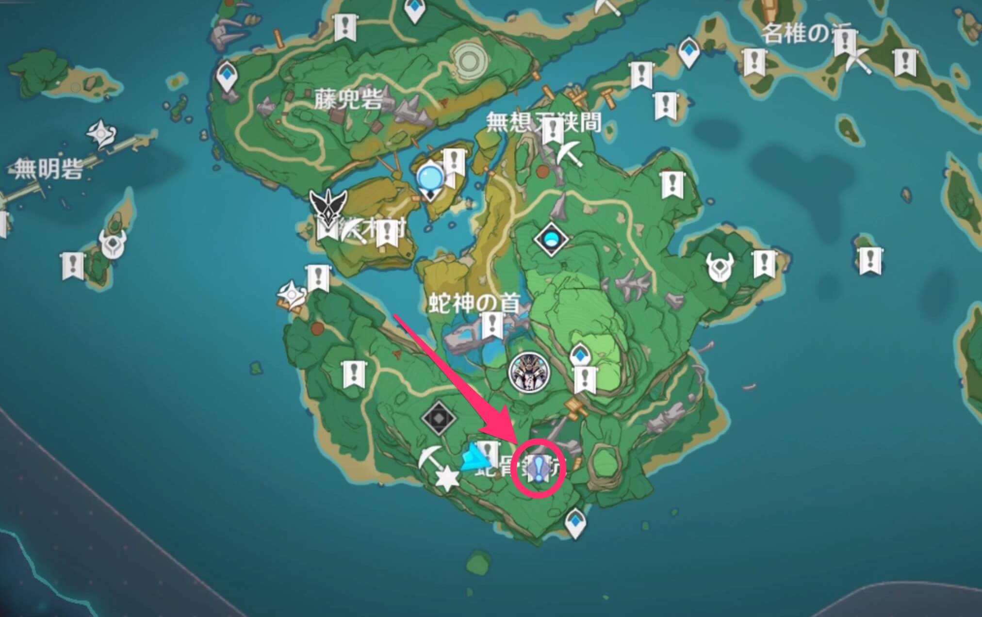 三千里の期待の場所