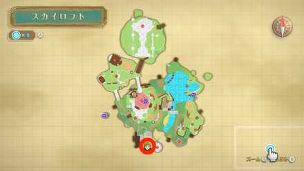 女神のサイレンの場所