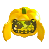 ハロウィンなトリックランプのイエローの画像