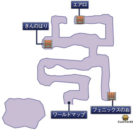 ドラゴンの住む山：３Dマップ