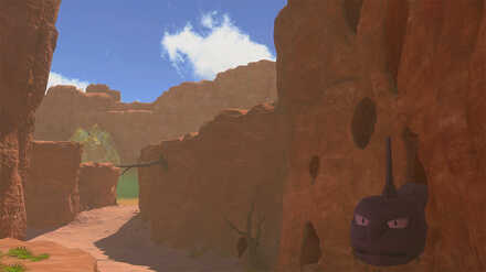 カラリ荒野（昼・夜）