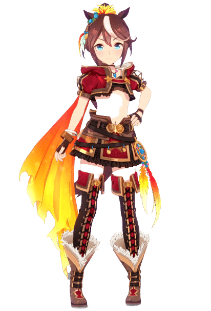 トウカイテイオーの立ち絵