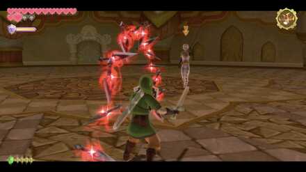 短剣飛ばし(包囲)