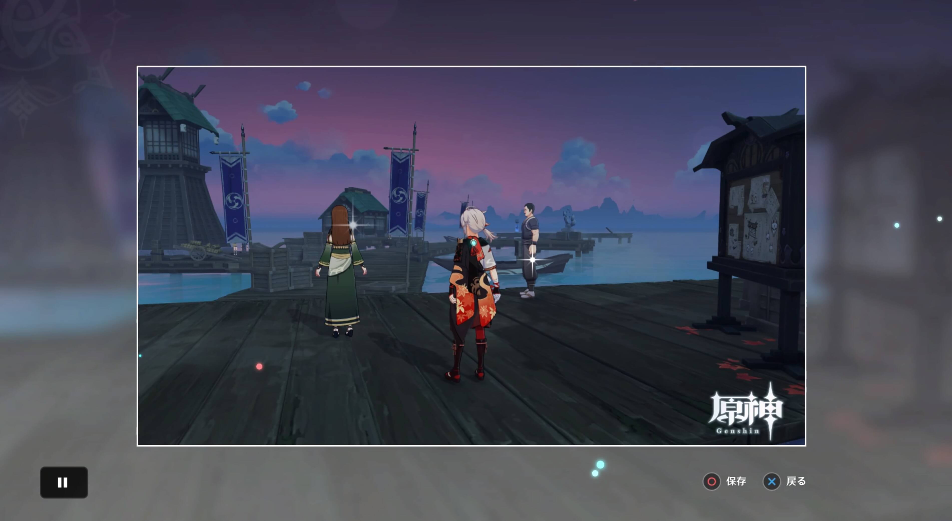 埠頭に行き漁師の写真を撮る