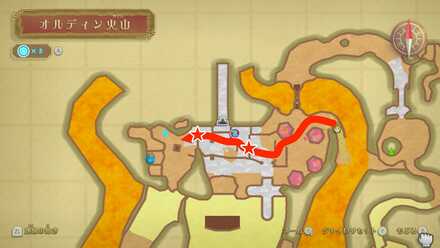 見張りのボコブリンの場所