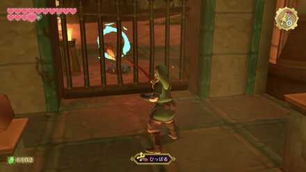 柵の向こうのピーハット