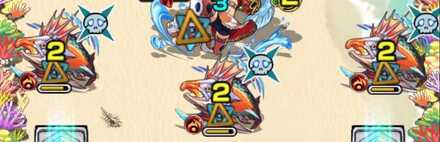 クロスドクロを処理してビットンを出現させる