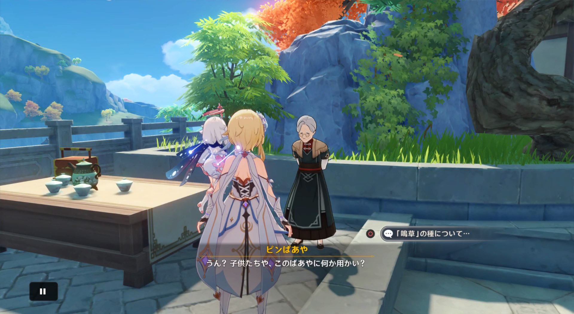 ピンばあやに話を聞く