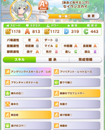 完成形最終ステータス