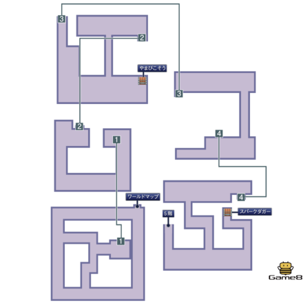 オーエンの塔：３D１マップ