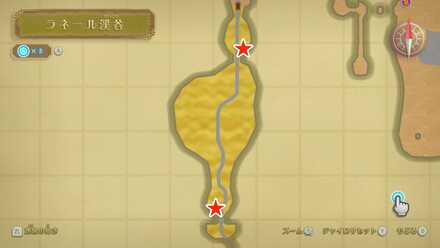 スイッチの場所とルート