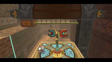 リンク側で柵を開ける