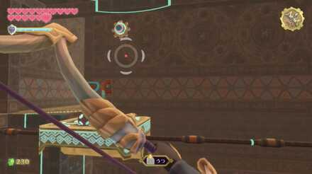 弓スイッチの場所