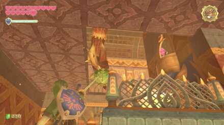 隣の水路の水の実2