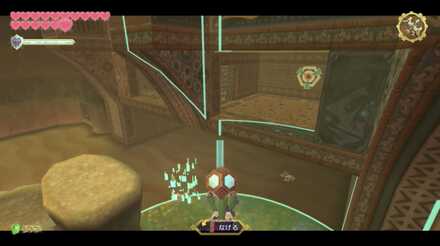 時空珠を投げる場所