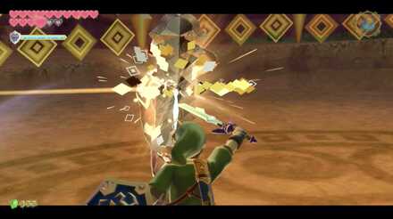 刃こぼれした場所をさらに攻撃する