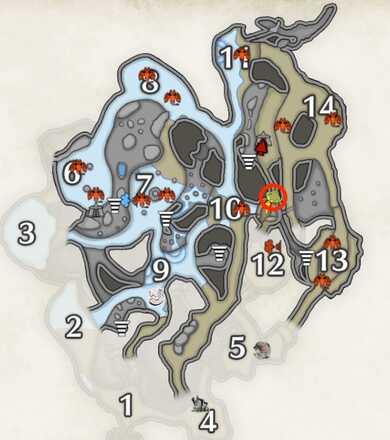 シビレガスガエルの溶岩洞