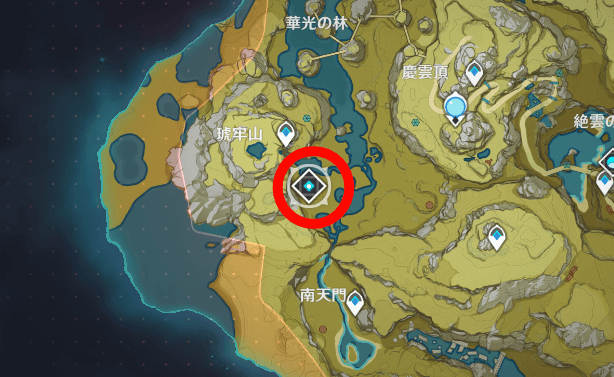 「伏龍の木」の底