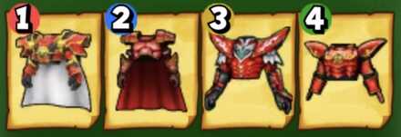 星神の鎧上・朱はどれ