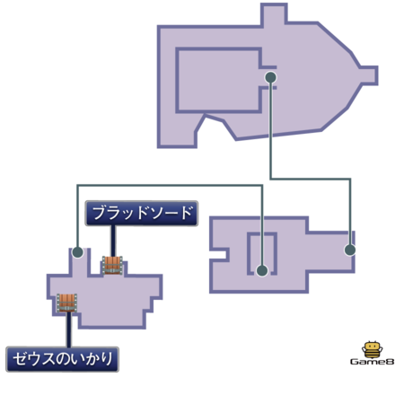 難破船：３Dマップ