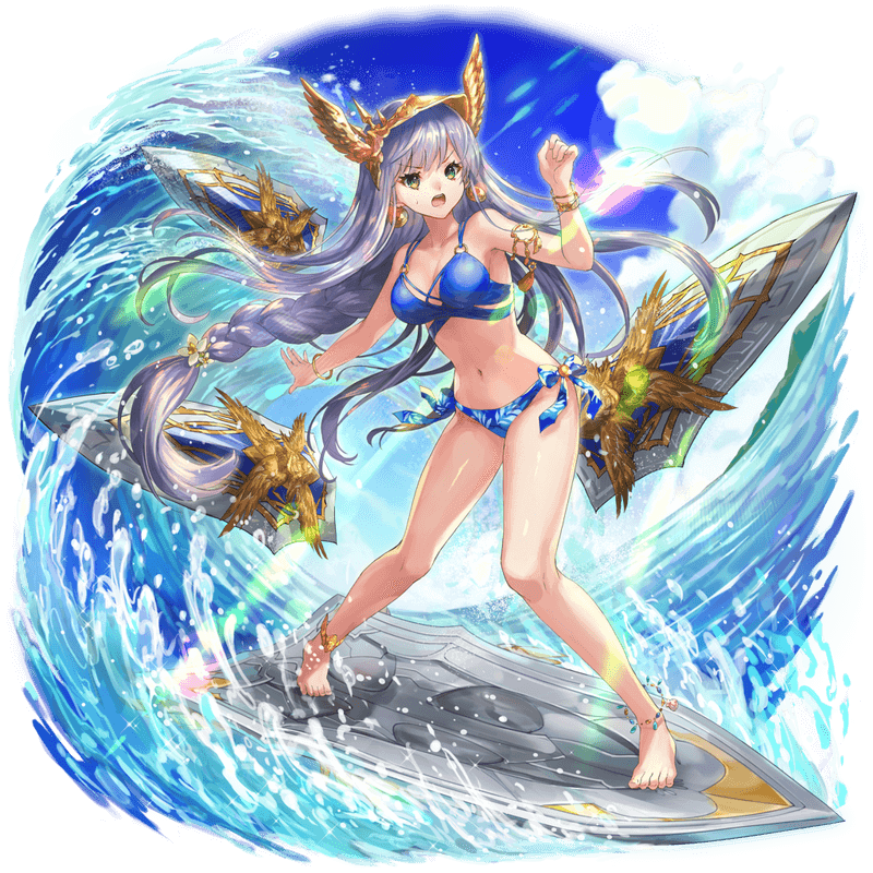 オセロニアの［華麗？なサーフィン］アテナの画像