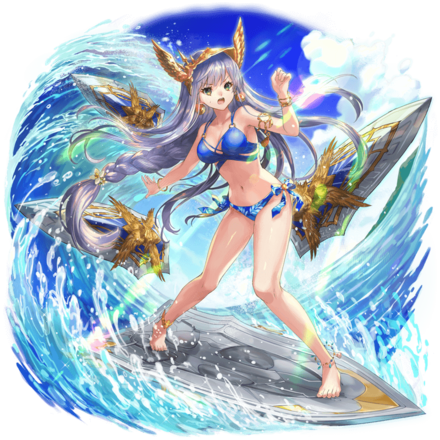 オセロニアの［華麗？なサーフィン］アテナの画像