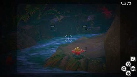 イルミナフラワーを光らせる