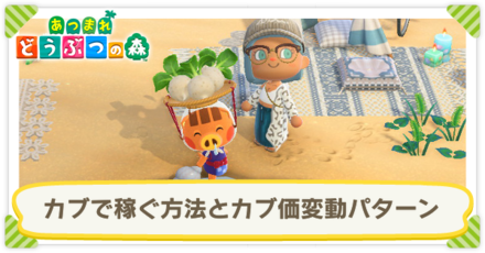 カブで稼ぐ方法とカブ価変動パターン