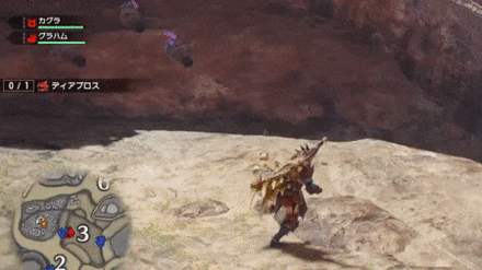 ホウヘイヒザミの砲撃