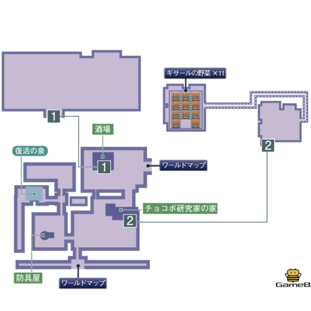 サロニア：３D２マップ